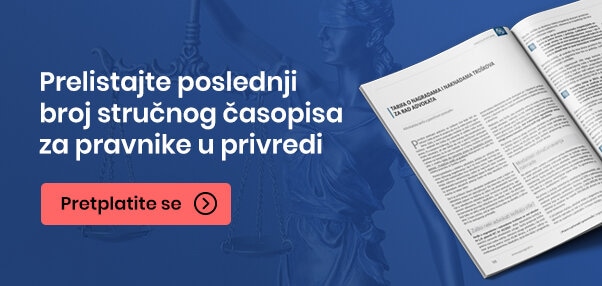 casopis pravnik u privredi