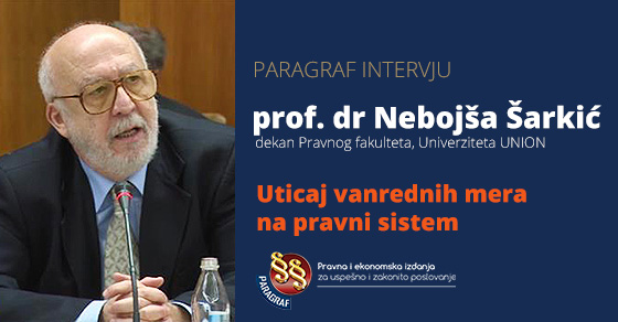 prof. dr Nebojša Šarkić - intervju