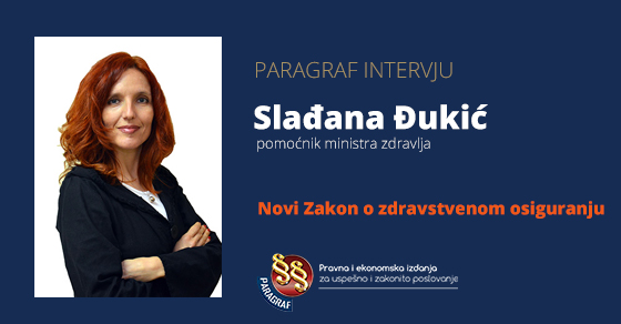 Slađana Đukić - intervju o novom Zakon o zdravstveom osiguranju