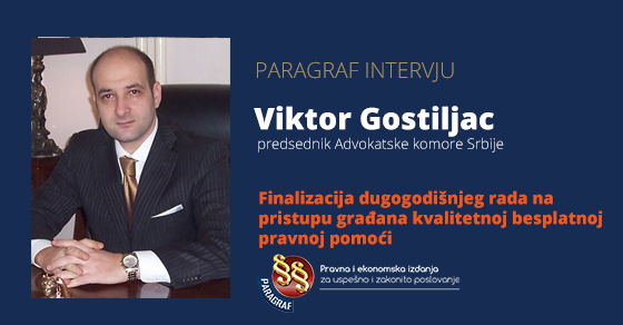 Viktor Gostiljac - intervju